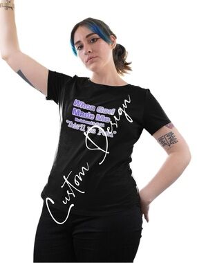 Black T-Shirt for Greeneyediva